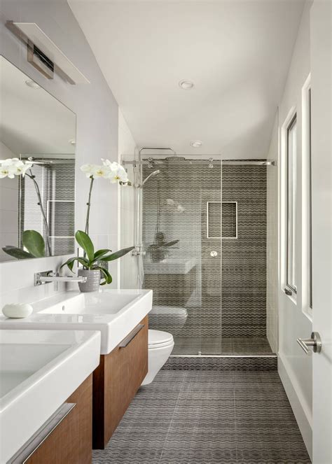 Narrow Bathroom Plans Home Design Ideas