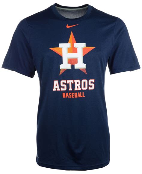 Nike Men S Short Sleeve Houston Astros Dri Fit T Shirt In Blue For Men Lyst