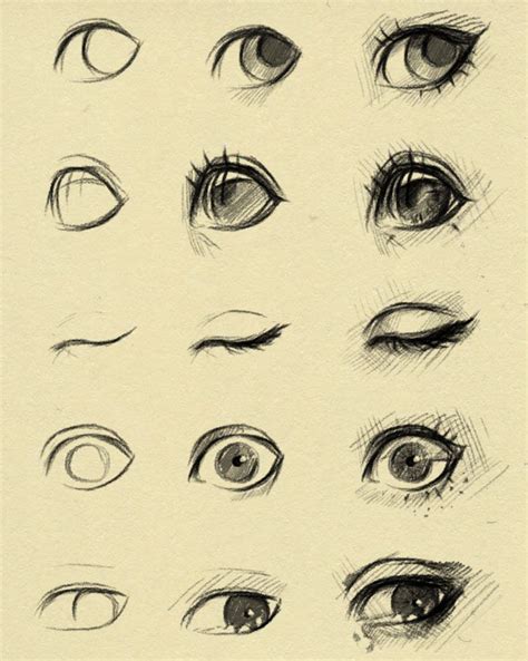 Eyes Reference 2 By Ryky On Deviantart Eye Drawing Tutorials