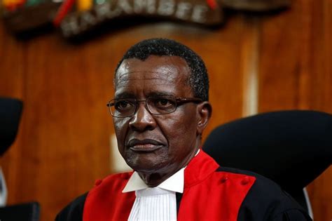 Kenya’s Top Judge Court System Is Being ‘starved’ Of Funds Uhuru Kenyatta Al Jazeera