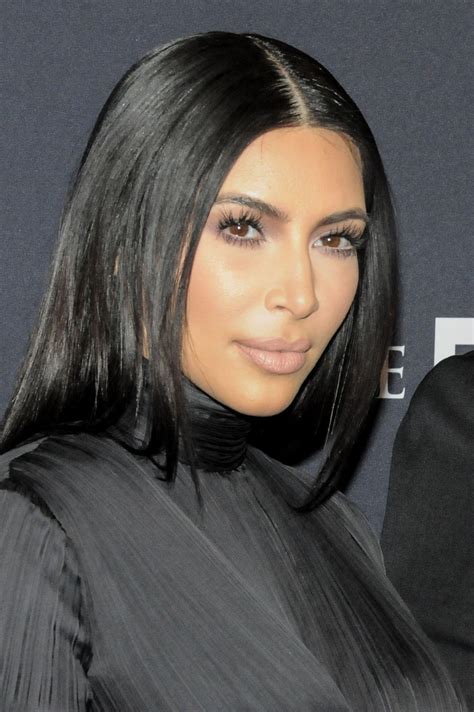 The Product That Kim Kardashian Uses To Make Her Hair So Shiny Glamour