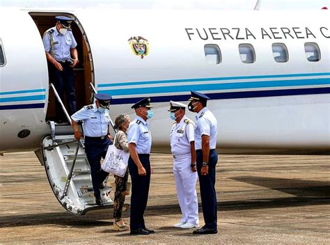 comandante general de la fuerza aÉrea colombiana realiza visita oficial a la fuerza aÉrea de