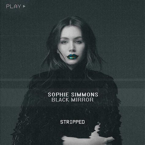 black mirror stripped sophie simmons