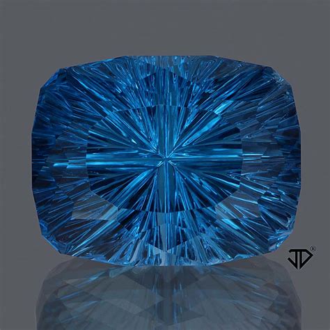 London Blue Topaz Gemstone 1692ct John Dyerprecious Gemstones Co