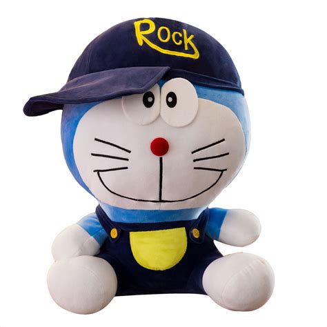 Blue Doraemon Soft Stuffed Plush Animal Doll For Kids T