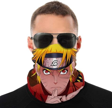 Shounenn Naru To Anime Art Neck Gaiter Face Masks Balaclava Sun Uv Dust