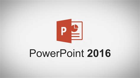 Introduction To Microsoft Powerpoint 2016 Youtube