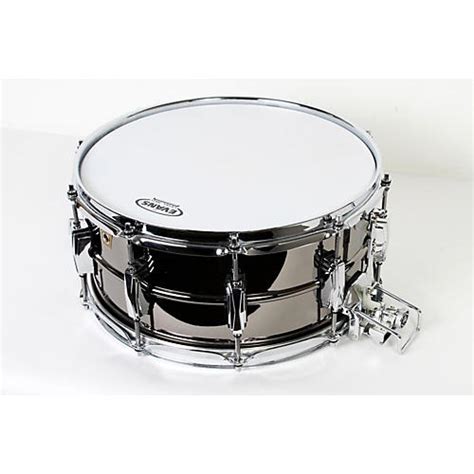 Ludwig Black Beauty Snare With Super Sensitive Snares Musicians Friend