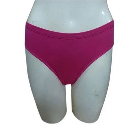 Plain Ladies Pink Lycra Cotton Panty At Rs 60piece In New Delhi Id 2849113107430