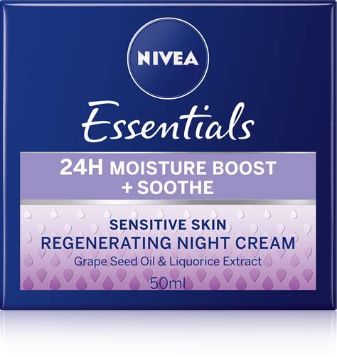 Nivea Daily Essentials Sensitive Night Cream 50 Ml Apotek Hjärtat