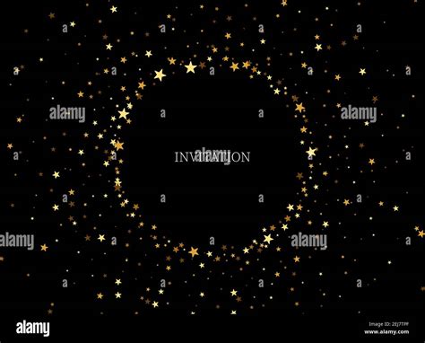 Circle Of Gold Stars Stock Vector Images Alamy