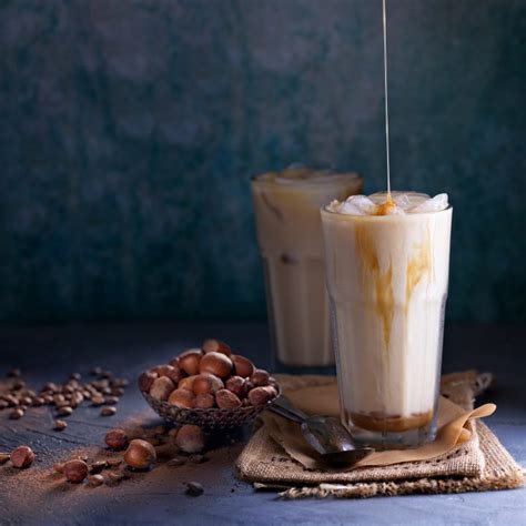 Hazelnut Iced Latte Shott Beverages