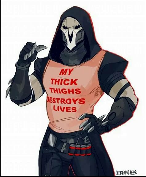 Goddammit Reaper You And Your Freakin Thunder Thighs I Love Them 😳 Kat The Gamer Gal