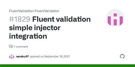 Fluent Validation Simple Injector Integration Issue 1829