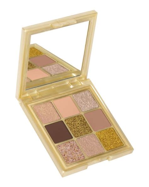 Sneak Peek Huda Beauty Gold Obsessions Palette Beautyvelle Makeup News