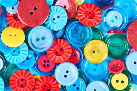 Premium Photo Sewing Buttons Background Or Colorful Sewing Buttons