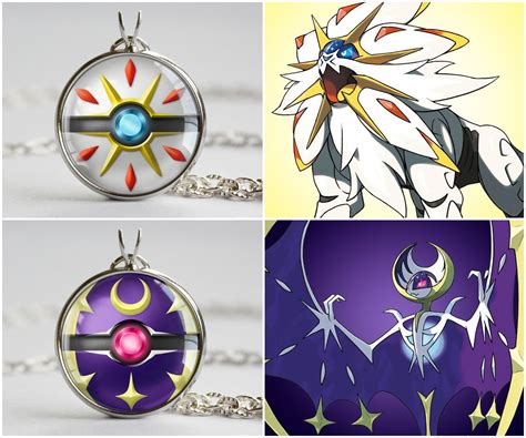 Pokemon Sun And Moon Legendaries Pokemon Pokemon Sun Pokemon Jewelry