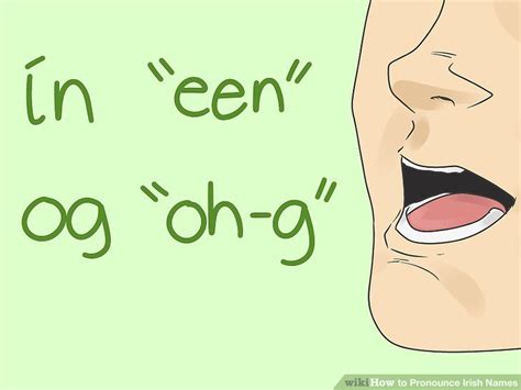 Speaker has an accent from newcastle, england. 5 Ways to Pronounce Irish Names - wikiHow