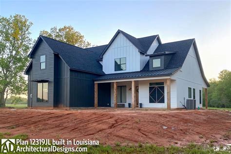 Plan 12319jl Exquisite Two Story Home Plan With Rear Wrap Around Porch