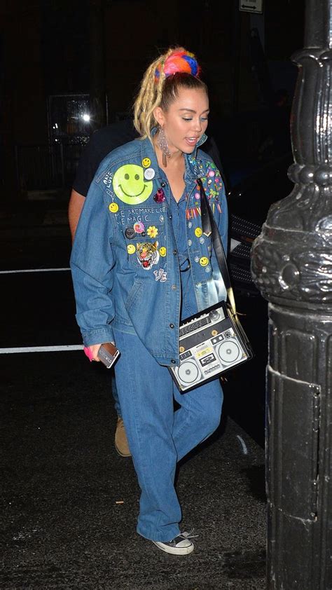 Miley Cyrus Takes Outrageous Style To A New Level In Denim Onesie