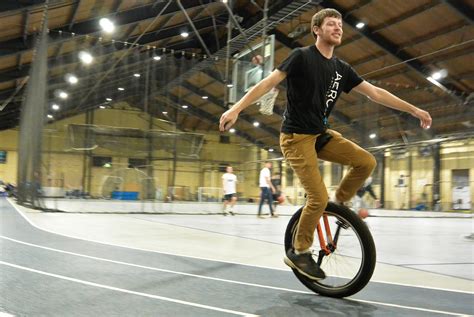 Getting Ready To Roll With The Ususa Unicycling Club The Utah Statesman