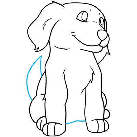 How To Draw A Cute Dog Really Easy Drawing Tutorial