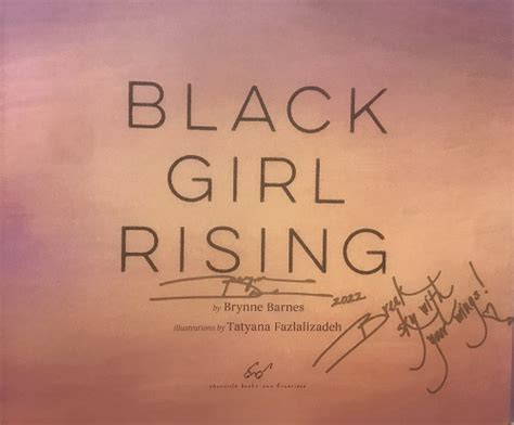 Brynne Barnes On Black Girl Rising