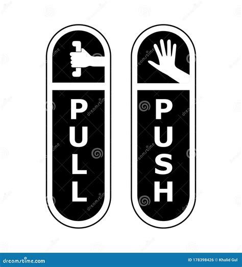 Push And Pull Techniques Vector Illustration 27256928