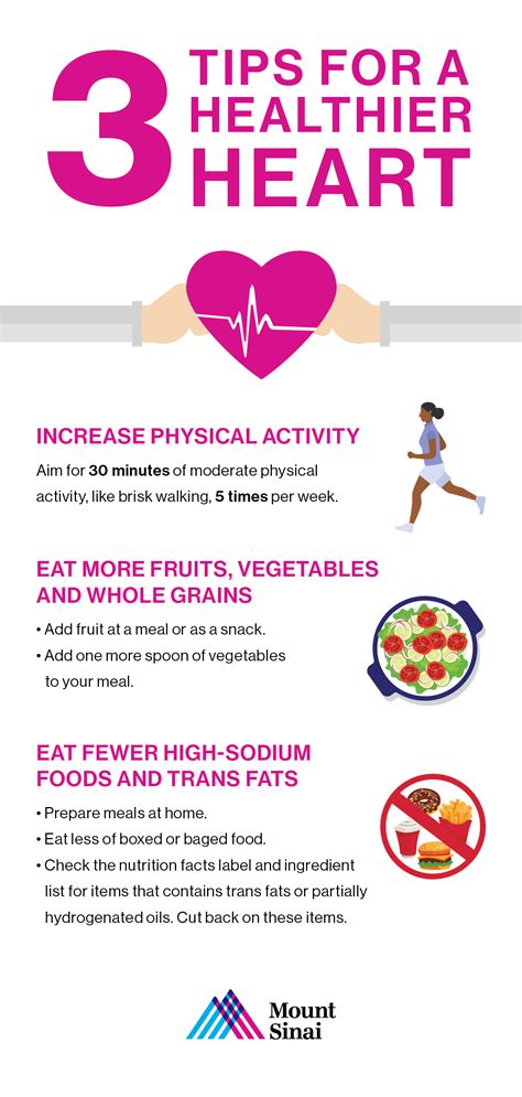 3 Tips For A Healthier Heart In 2021 Infographic Health Heart