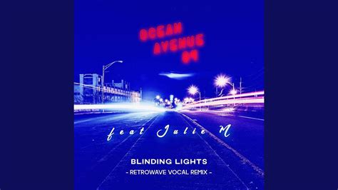 Blinding Lights Retrowave Vocal Remix Youtube