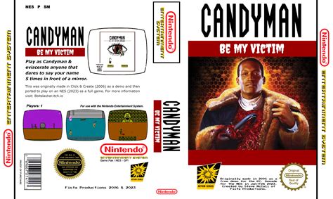 Created Bitbox Cover Art For Candyman Be My Victim Candyman Be My Victim Nes Demake By 8