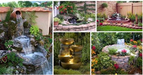 Moving water can make a soothing trickle or a lively bubble and burble. Most Fabulous Garden Fountain And Water Ponds Ideas - Genmice