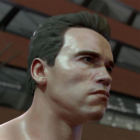 Stephan Plotnicov 3d Model Arnold Schwarzenegger Head