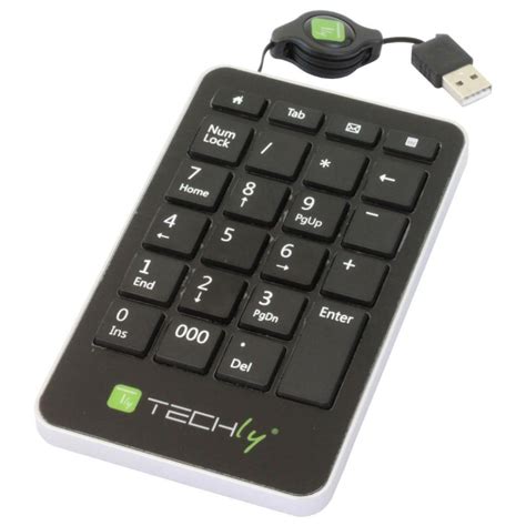 Slim Usb Numeric Keypad 23 Keys Black Keyboards Mouse And Keyboards