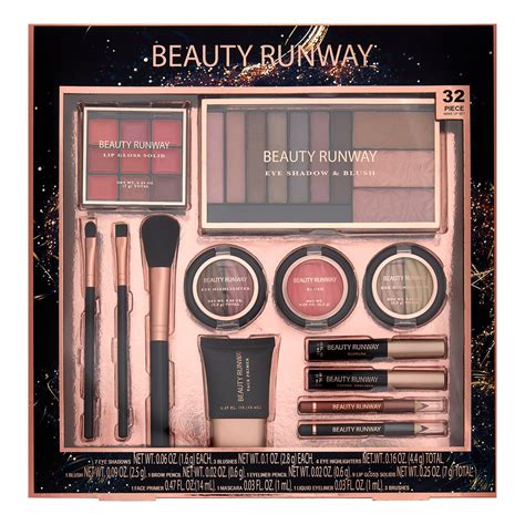 Beauty Runway 32 Piece Makeup Set Sophisticated Spledor 30 Value