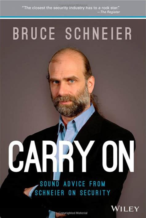 Carry On Sound Advice From Schneier On Security Kurzweil