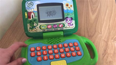 Leapfrog Laptop Leaptop Toy Close Up Review Youtube