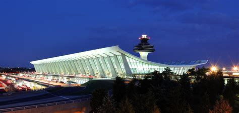 Filewashington Dulles International Airport At Night Wikimedia