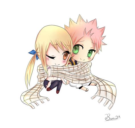 Nalu Chibi By Darth Brick Fairy Tail Pictures Fairy Tail Art Fairy
