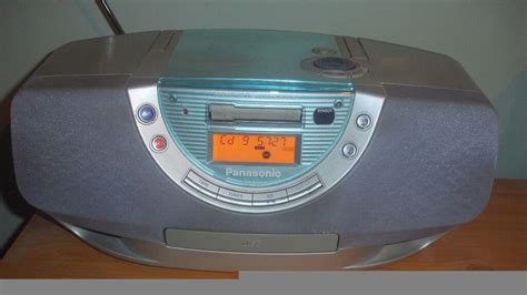 Panasonic Rx Ex1 Portable Stereo Cd System Fm Radiocassettecd Boombox