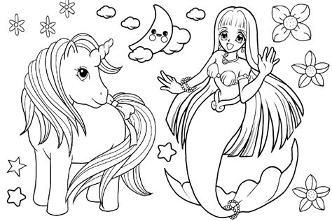 There are many different types of unicorn. Printable Unicorn Mermaid Coloring Mermicorn Coloring Pages / This adorable set of unicorn ...