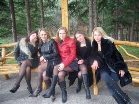 Amateur Pantyhose On Twitter Friends Posing In Boots And Pantyhose