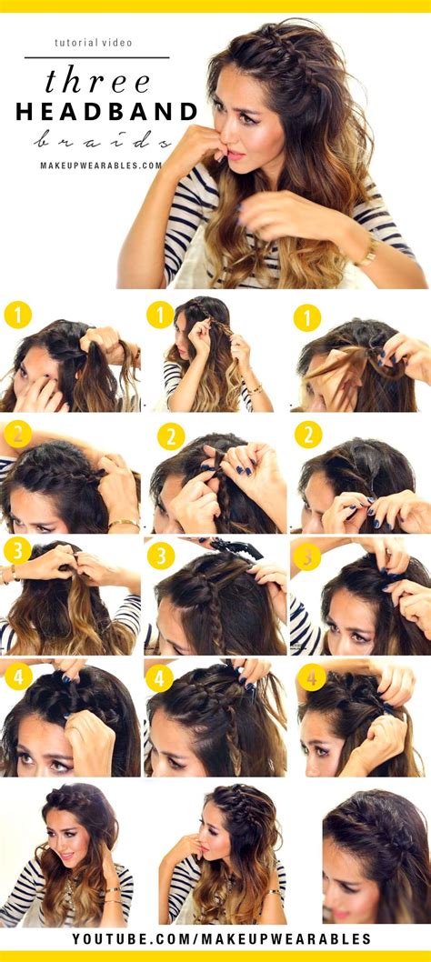 Keep scrolling for everything you need to know, plus eight of my favorite looks to try. 3 Easy-Peasy Headband Braid Hairstyles for Lazy Girls
