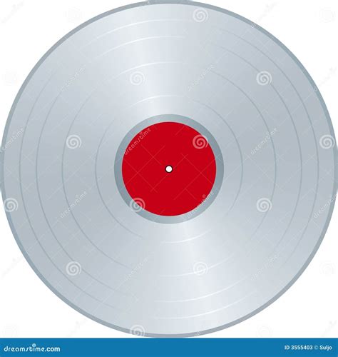 Silver Lp Stock Vector Illustration Of Album Groove 3555403