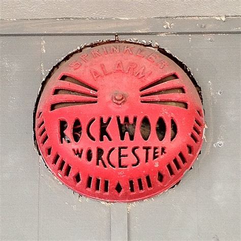 Vintage Rockwood Red Fire Alarm Bell Billsophoto Flickr
