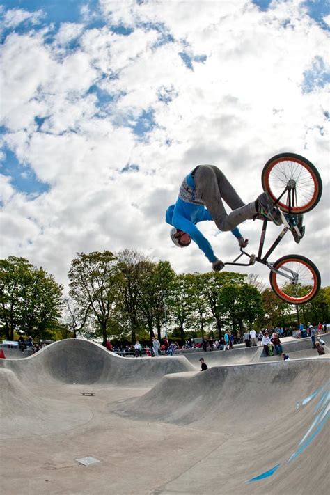 Thee Opening Day Of Saughton Skatebike Park Barry Primrose Flickr