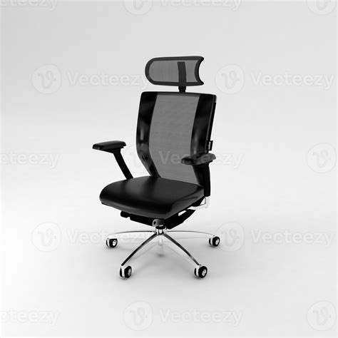 Office Chair 3d Rendered Realistic Furniture Side View 22723144 Stock