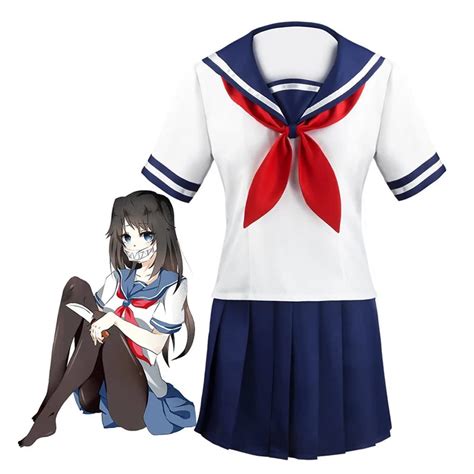 Buy Game Yandere Simulator Cosplay Costume Ayano Aishi Uniform Yandere