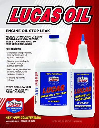 Best Engine Oil Stop Leak In 2022 Reviews And Comparison