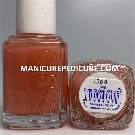 Essie Nail Polish 545 Pink Glove Service Manicure Pedicure